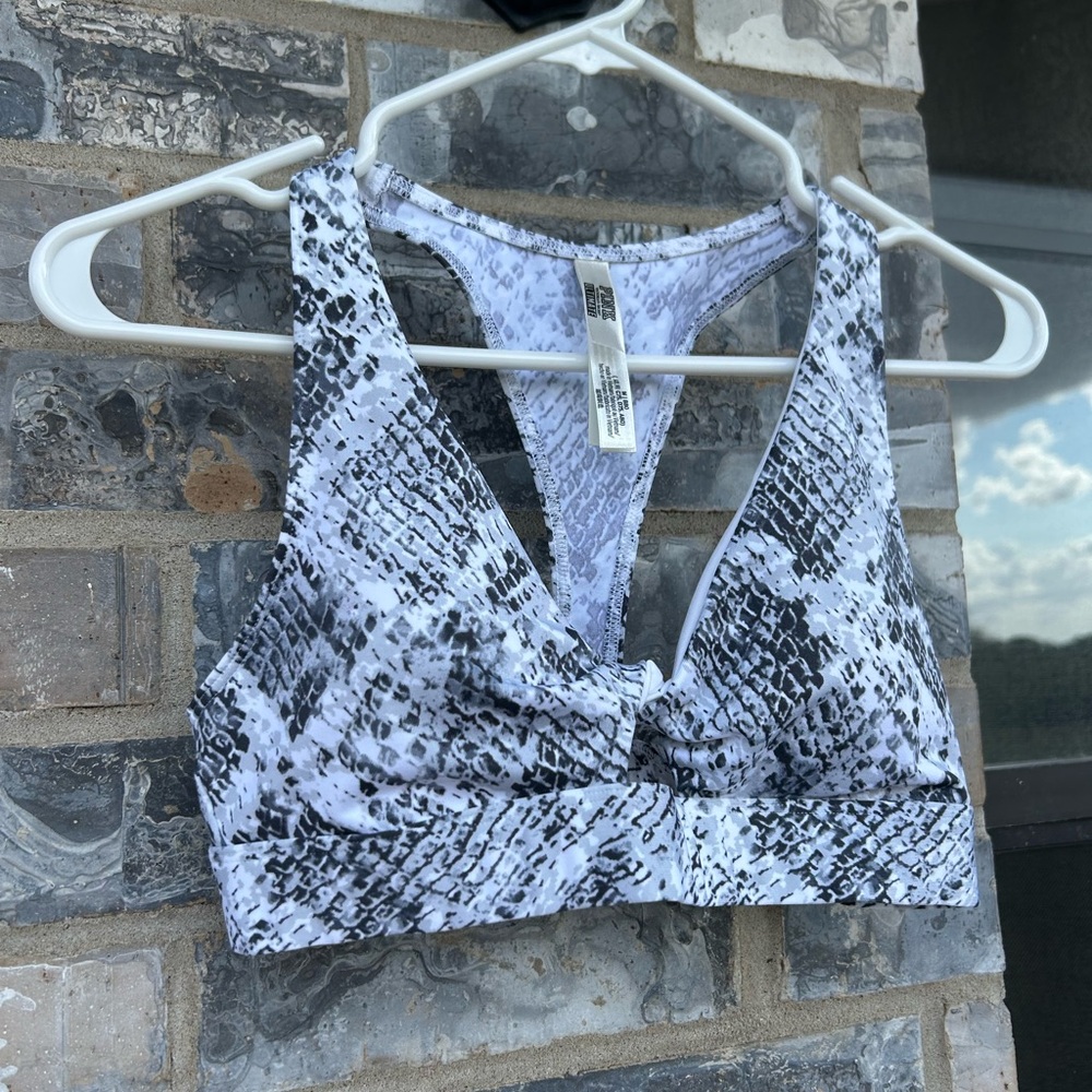 VS PINK Snakeskin Sports Bra